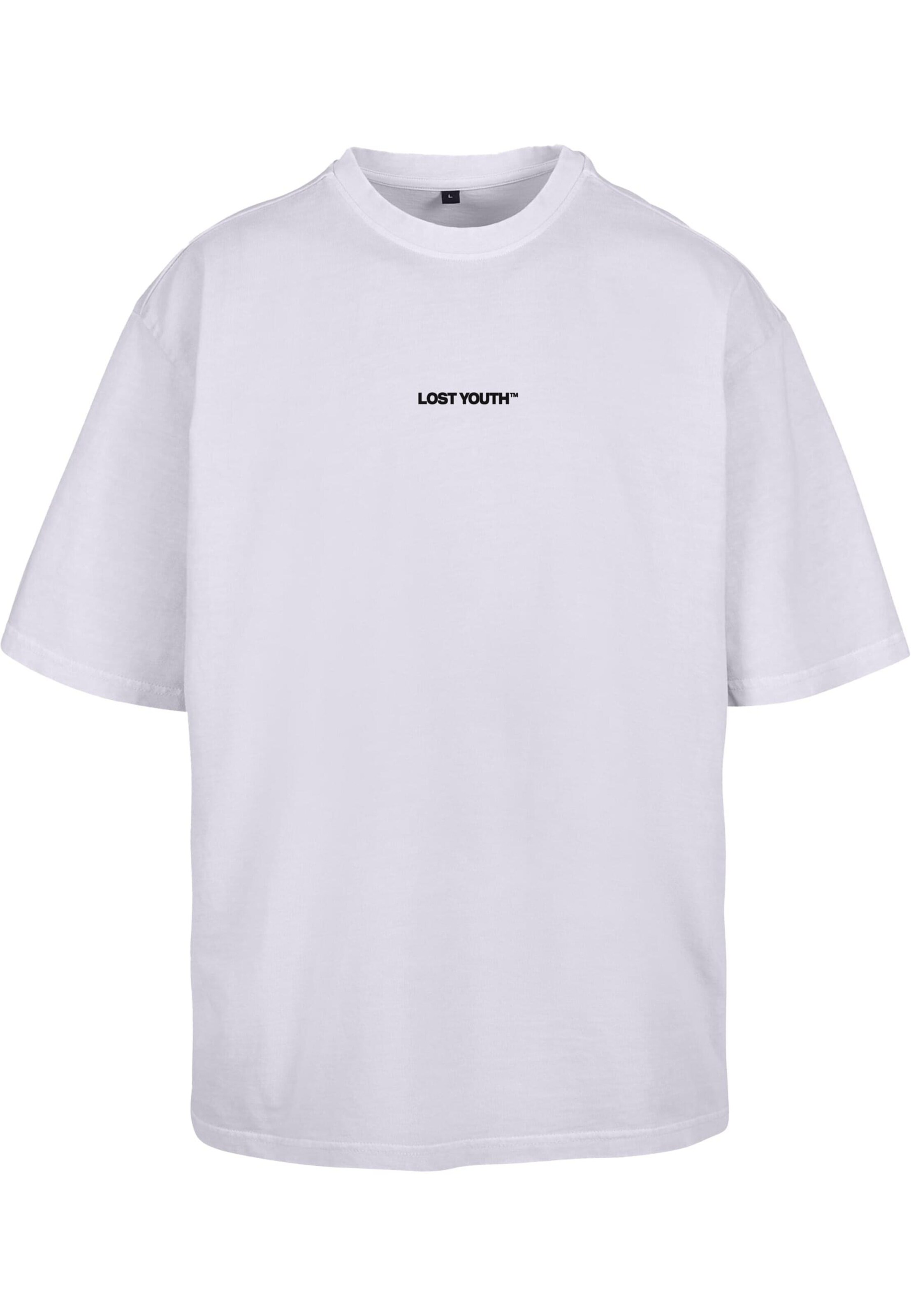 Maglietta 'Chaos' di Lost Youth in lilla: frontale