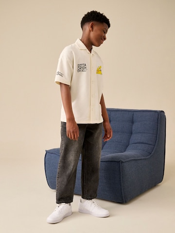 Coupe regular Chemise 'Pokemon' Next en blanc