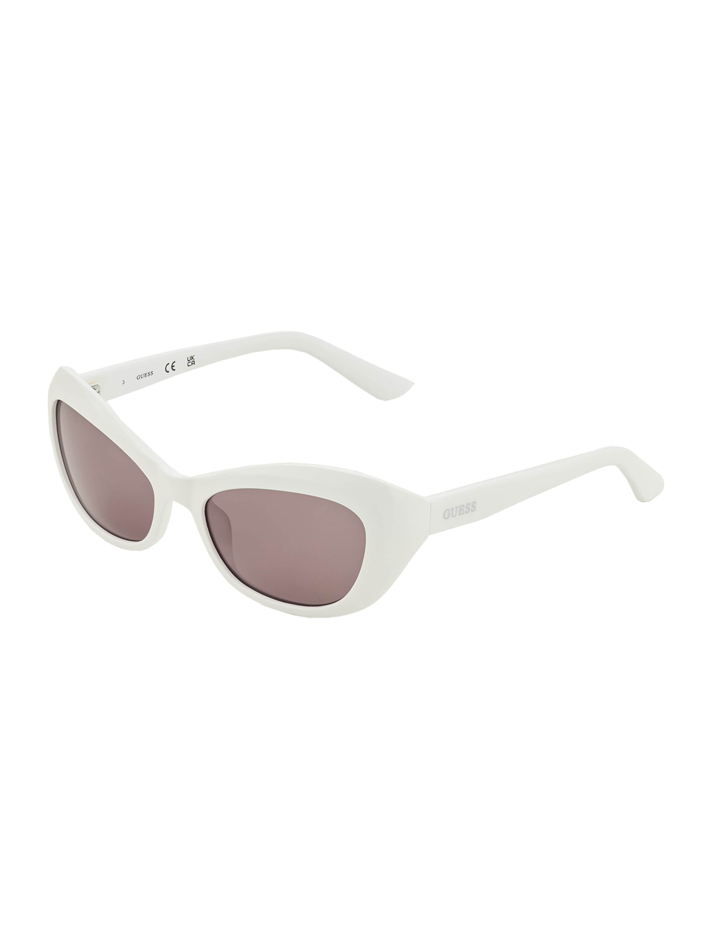 GUESS Sunglasses in White: front
