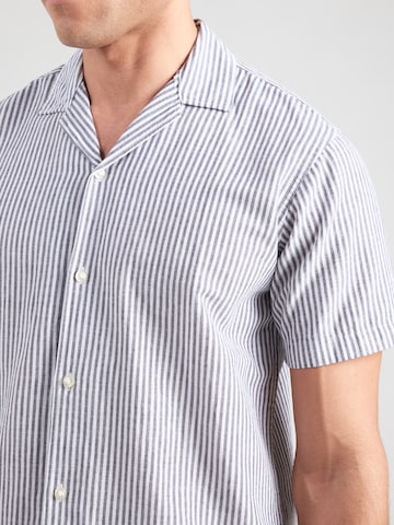 JJ Rebel Средняя посадка Рубашка 'JREBMOSS SUNNY' в Синий