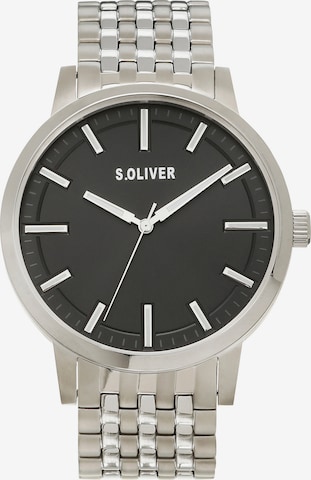 s.Oliver Uhr in Silber: predná strana