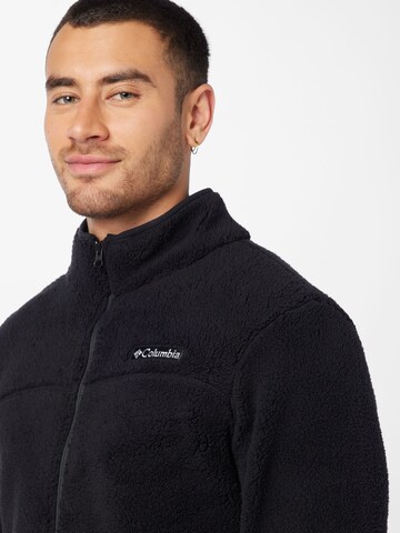 COLUMBIA Athletic Fleece Jacket in Black