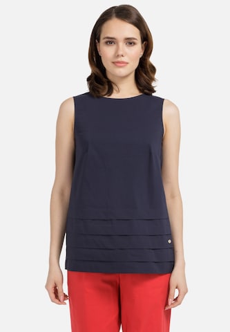 HELMIDGE Top in Blue: front