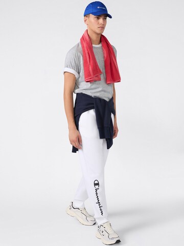 Champion Authentic Athletic ApparelTapered Hlače - bijela boja