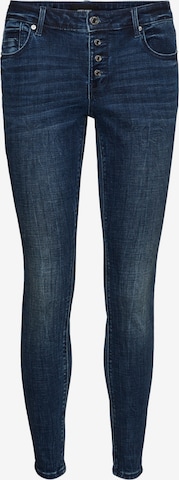 VERO MODA Skinny Jeans in Blue: front