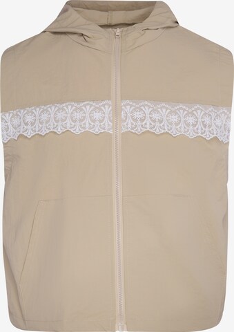 Gilet MO en beige : devant