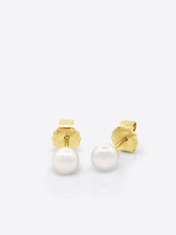 Boucles d'oreilles 'MARIGNAN' Ateliers Saint Germain en jaune