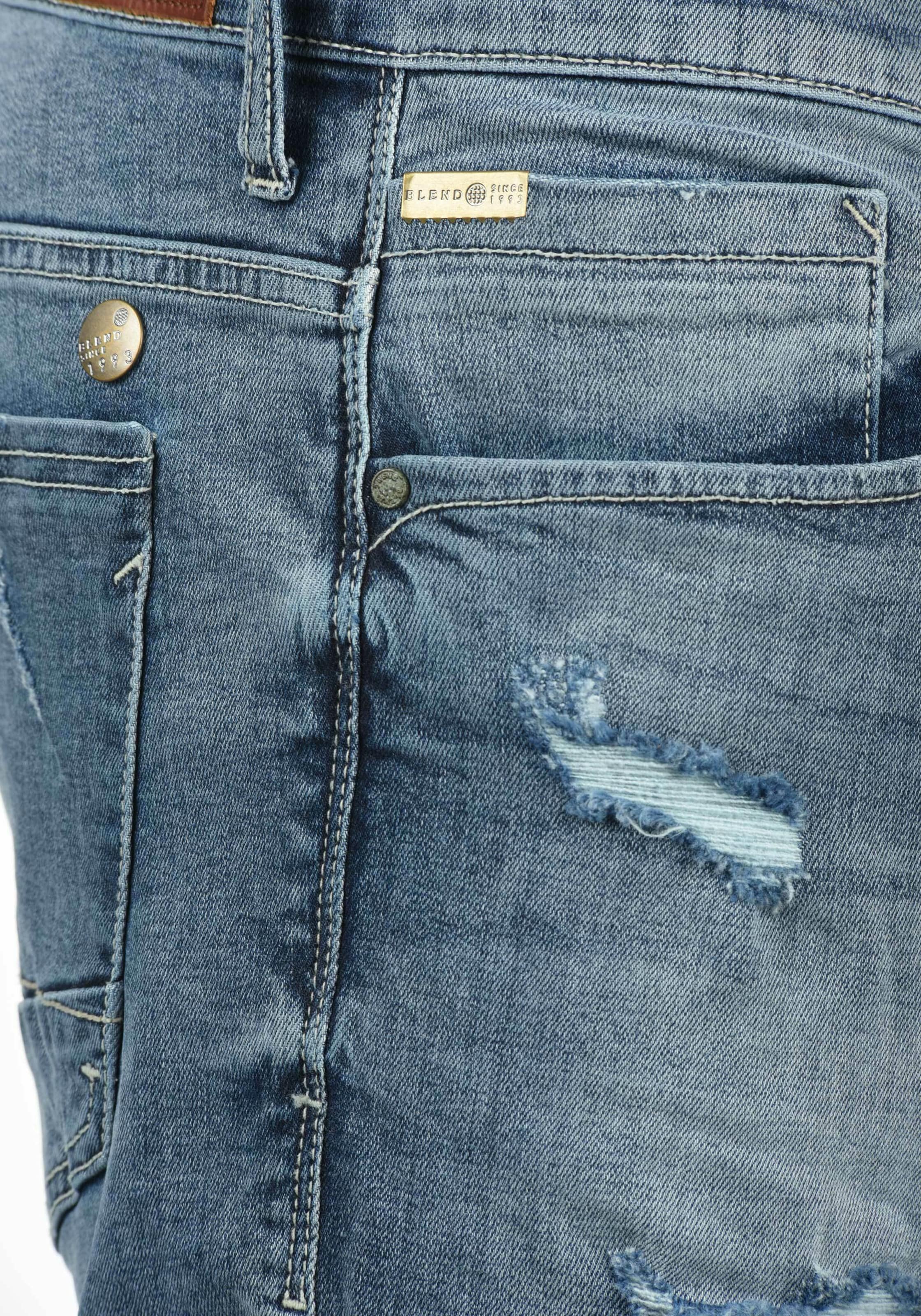 BLEND - Regular Calças de ganga 'Deniz' em azul