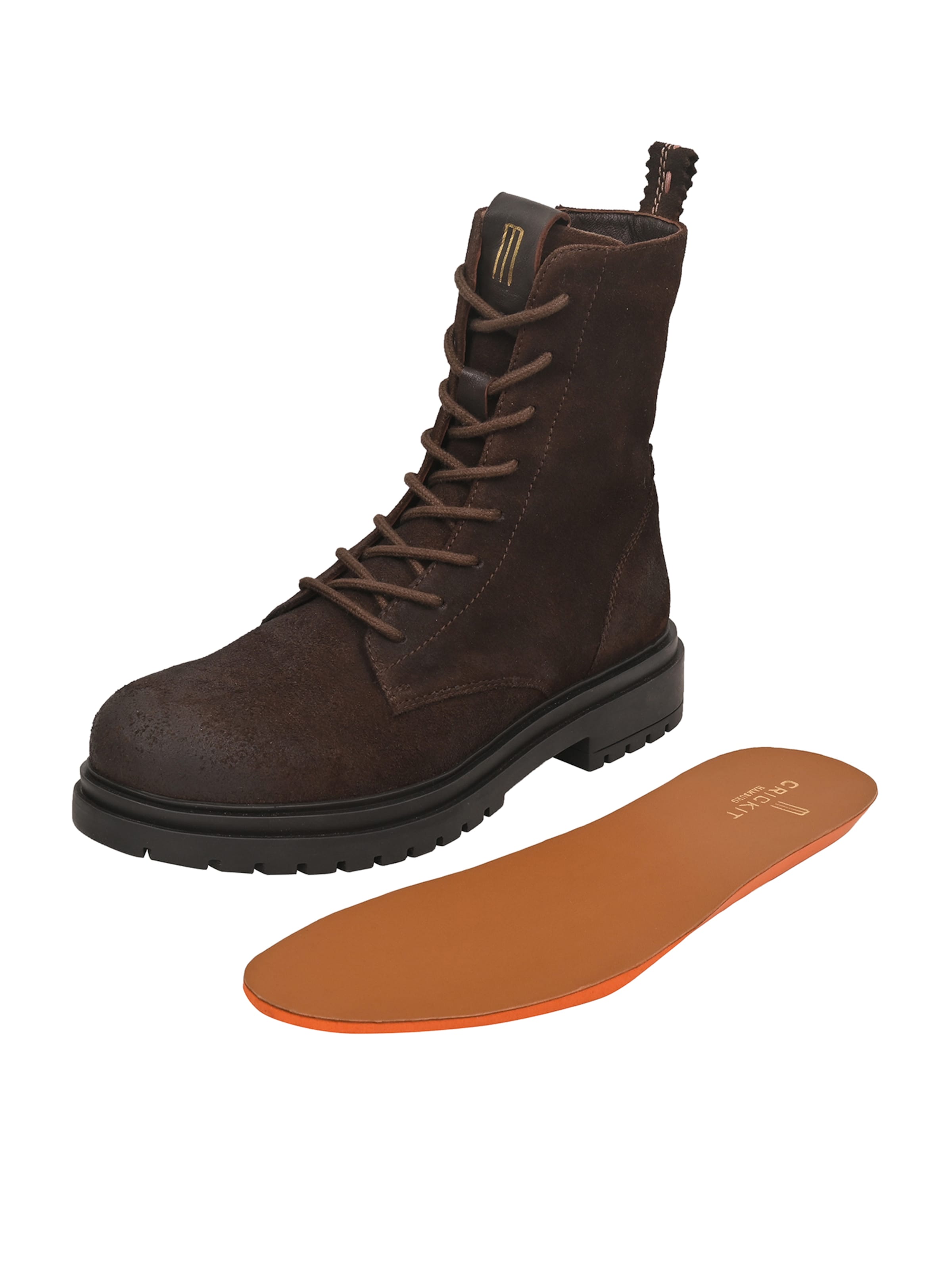 Crickit Lace-up bootie ' URTE ' in Brown