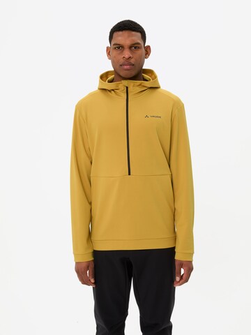 VAUDE Sportpullover in Gelb: Vorderseite