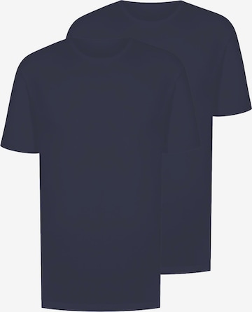Mey Undershirt 'Network' in Blue: front