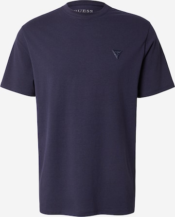 GUESS - Camiseta en azul: frente