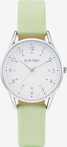Suri Frey Analoog horloge ' Sammy ' in Groen: voorkant