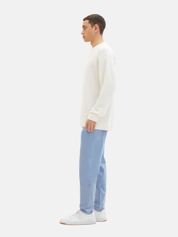 TOM TAILOR Tapered Chino Pants in Blue