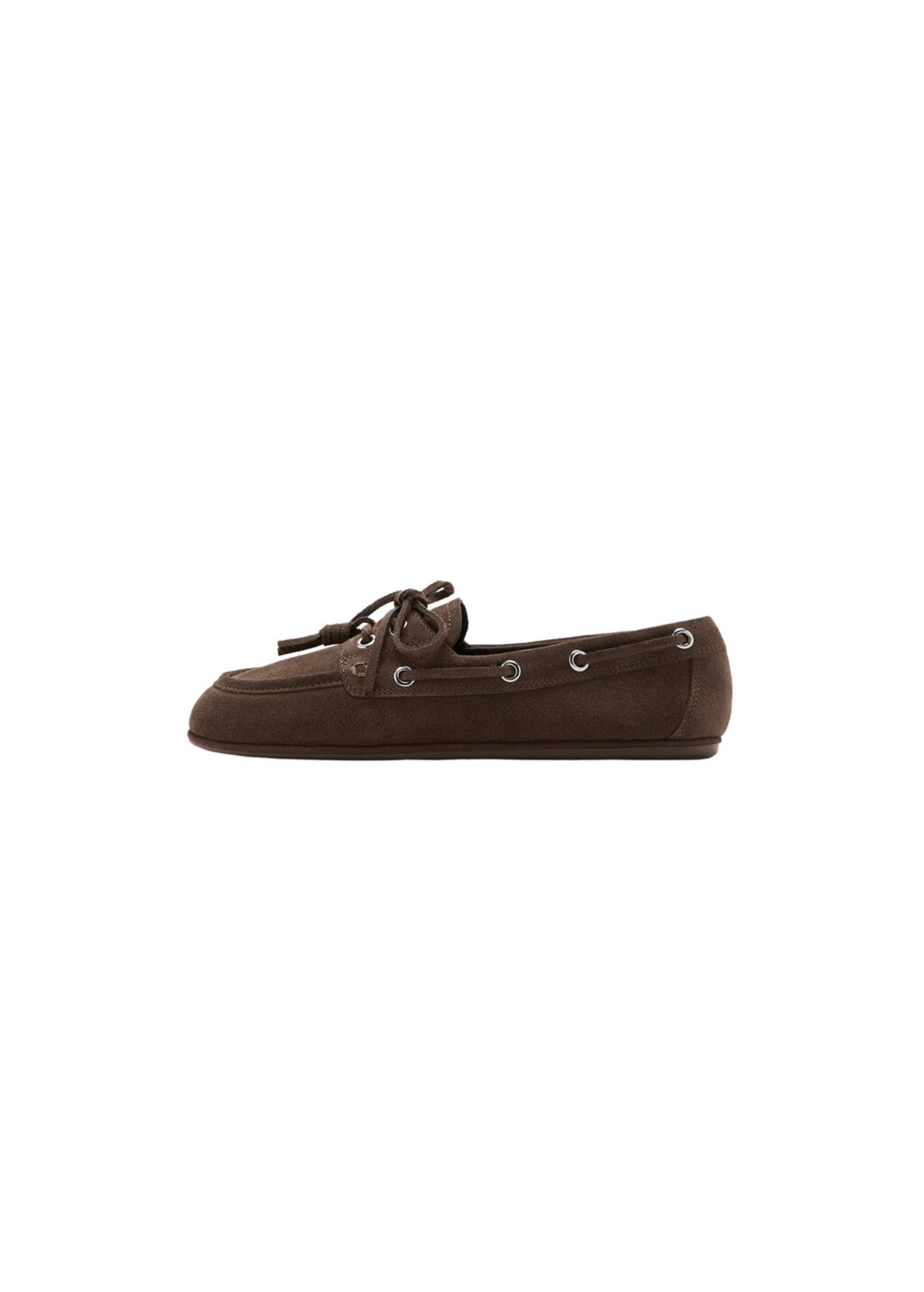 MANGO Moccasins 'Eris1' in Chocolate, Item view