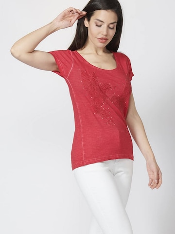 T-shirt KOROSHI en rouge
