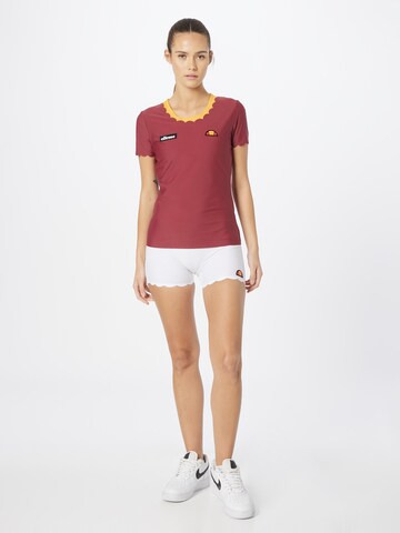 Skinny Pantaloni sport 'Joycie' de la ELLESSE pe alb