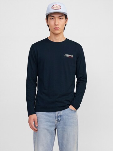 JACK & JONES Shirt 'JJJADE' in Blue: front