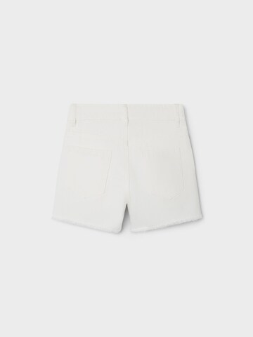 NAME IT Regular Pants 'ROSE' in White