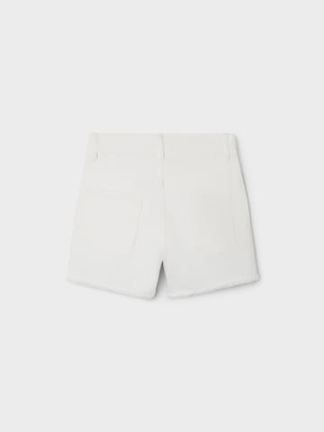 NAME IT Regular Shorts 'ROSE' in Weiß