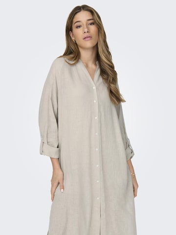 ONLY - Vestido camisero 'TOKYO' en beige