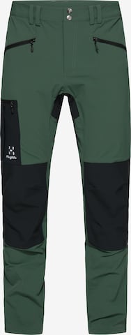 Haglöfs Outdoor Pants 'Rugged' in Green: front