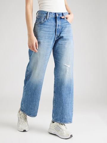 G-Star RAW Wide Leg Jeans 'Bowey' in Blau: predná strana