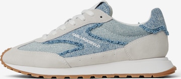 KARL LAGERFELD JEANSNiske tenisice 'Kairo' - bijela boja: prednji dio