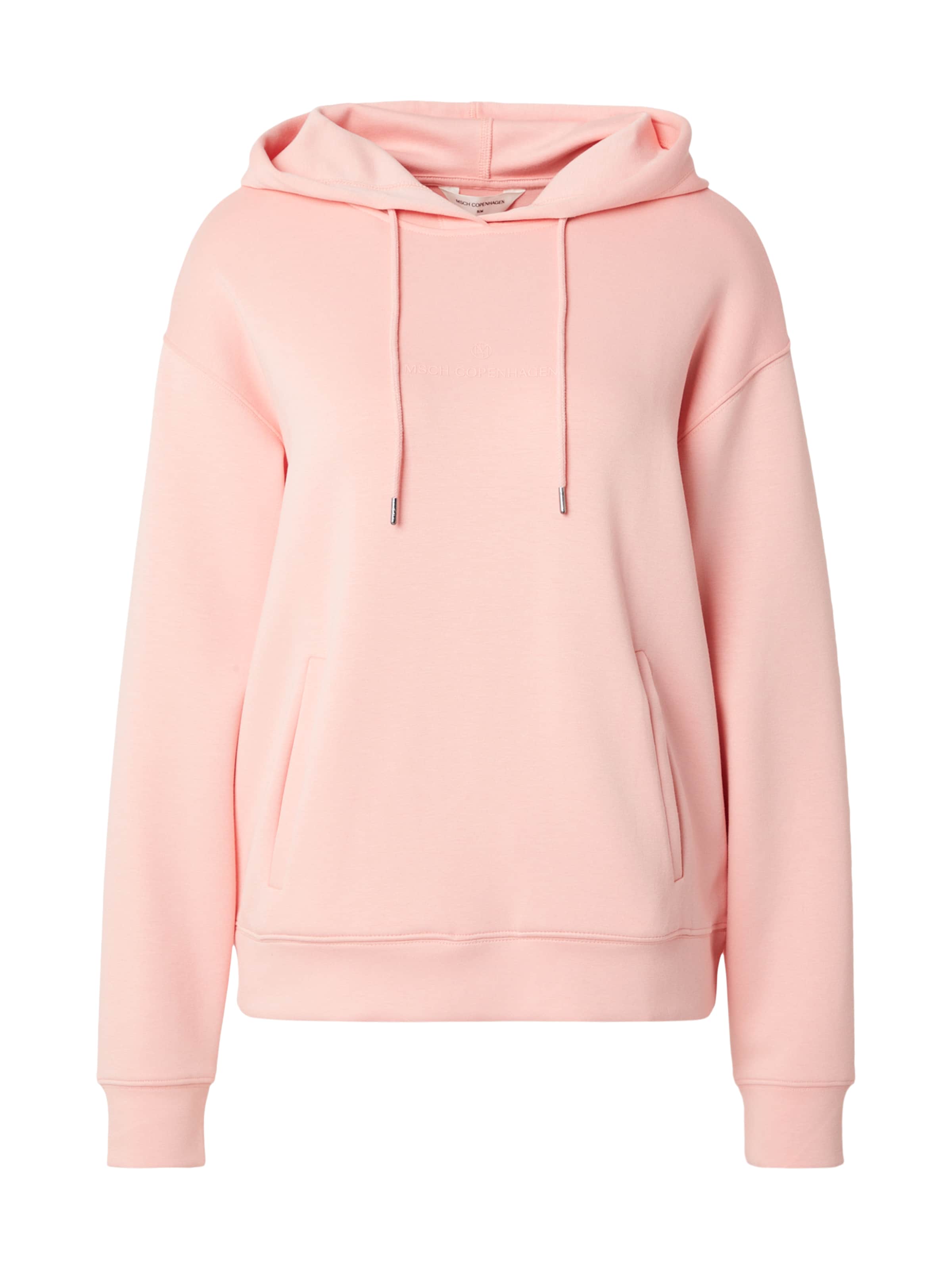 Sweat-shirt MSCH COPENHAGEN en orange : devant