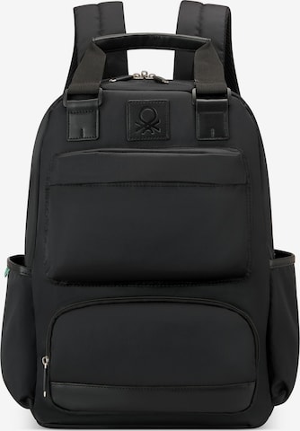 Delsey Paris Backpack in Black: front