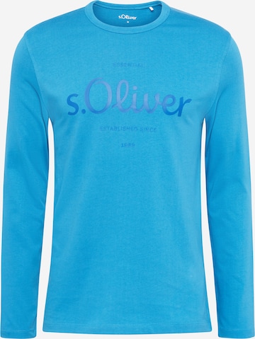 s.Oliver Shirt in Blau: predná strana