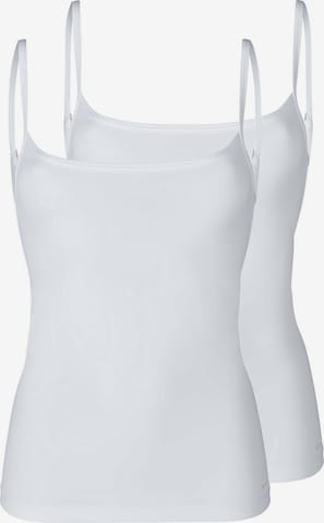 Skiny - Camiseta térmica en blanco: frente