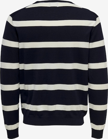 Pull-over 'Wyler' Only & Sons en bleu