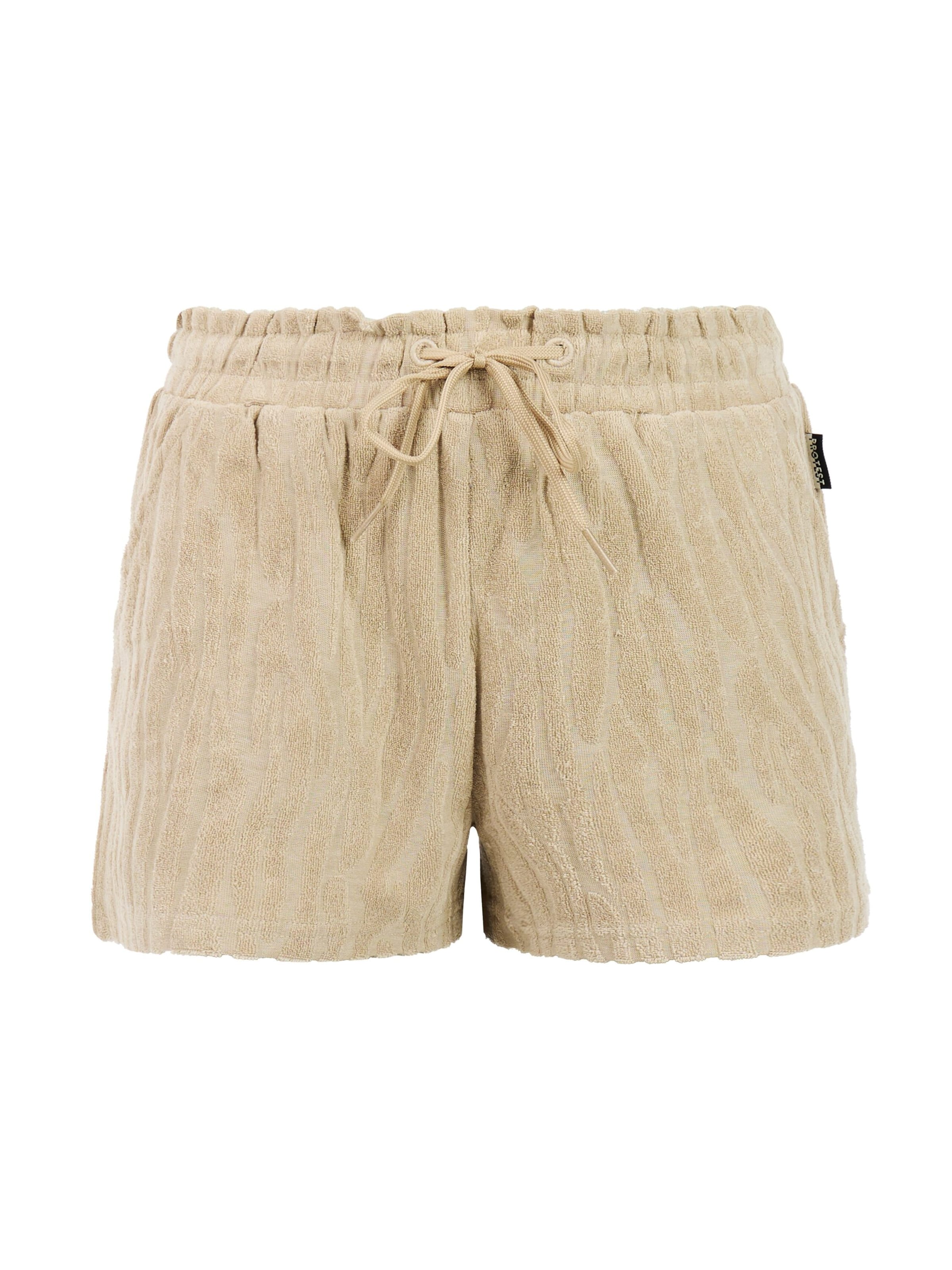 PROTEST Regular Pants 'PRTThinka JR' in Brown: front