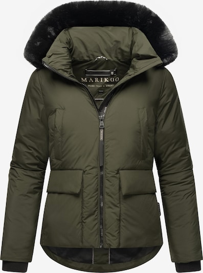 Žieminė striukė iš MARIKOO, spalva – alyvuogių spalva, Prekių apžvalga