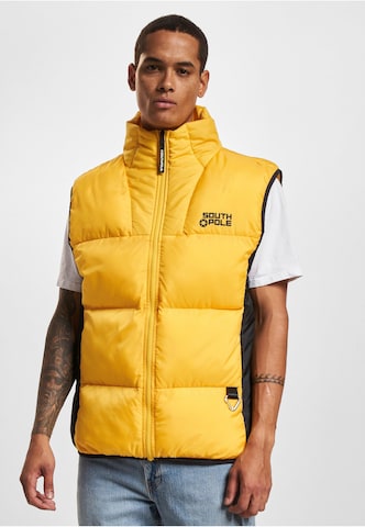 SOUTHPOLE Vest '1.0' in Yellow: front