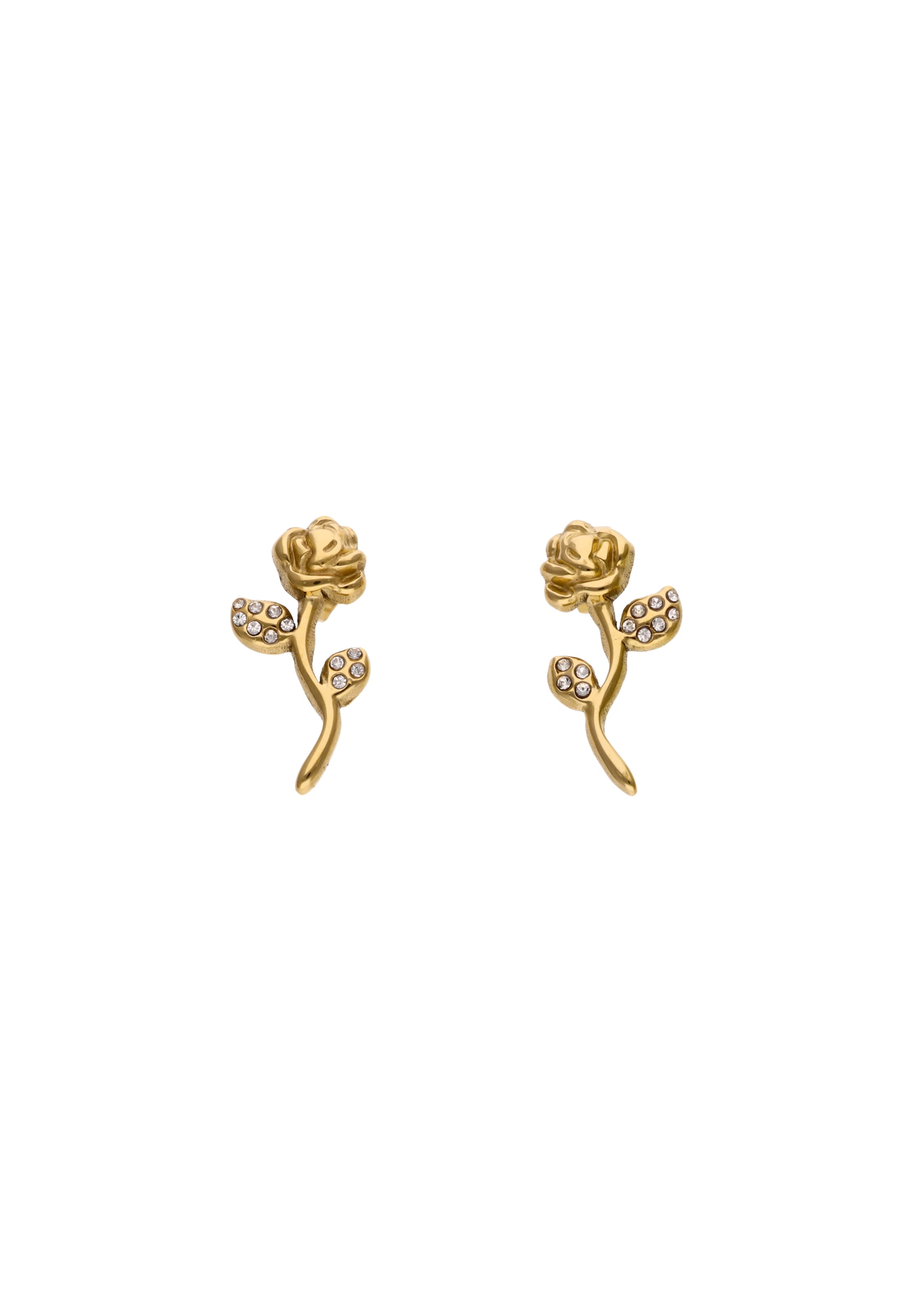 Gaya - Brincos em ouro: frente