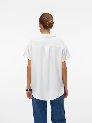Chemisier 'VMMelaney' VERO MODA en blanc