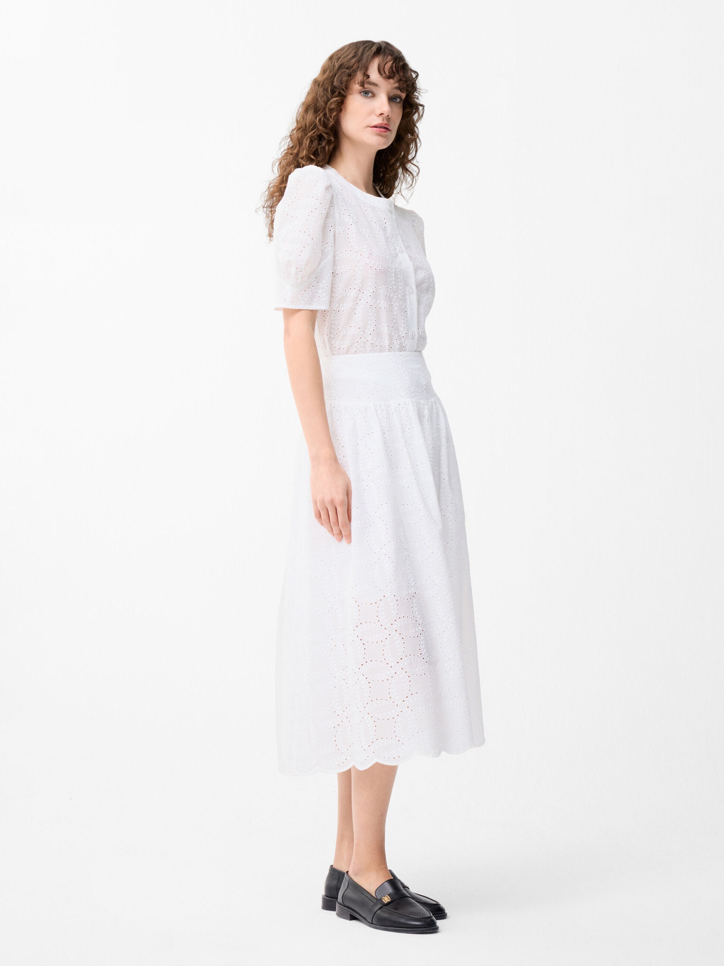 Jupe adl en blanc