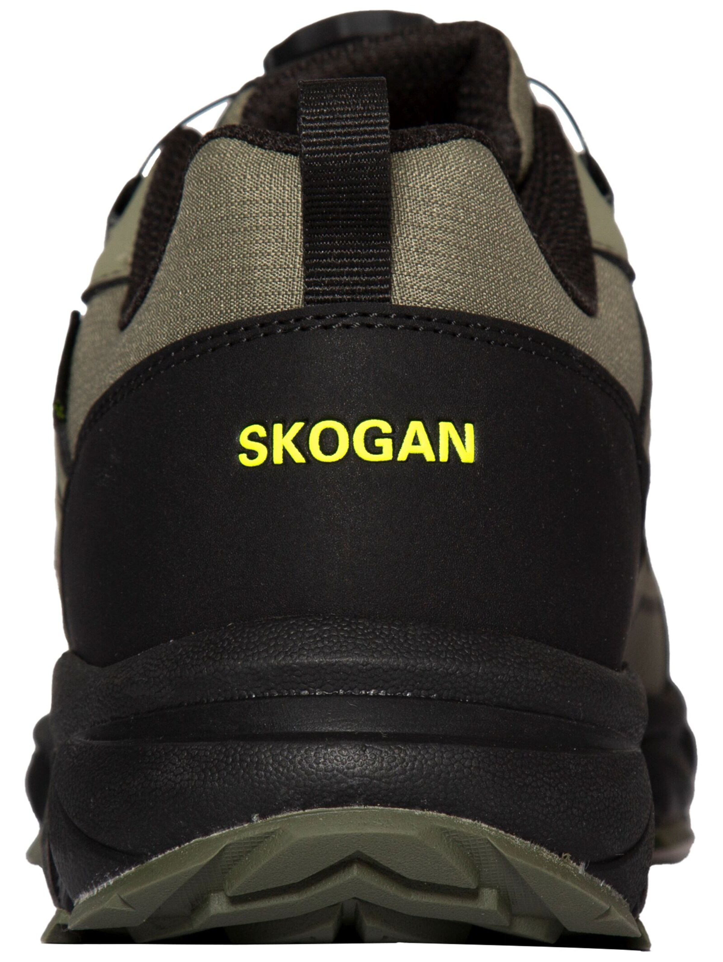 Scarpa stringata sportiva di SKOGAN in verde: dietro