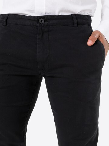 Tiger of Sweden Slim fit Trousers 'TRANSIT 4.' in Black