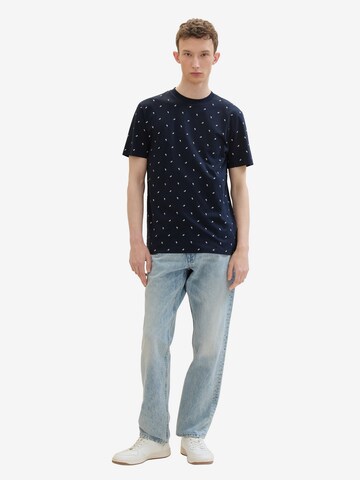 TOM TAILOR DENIM T-Shirt in Blau