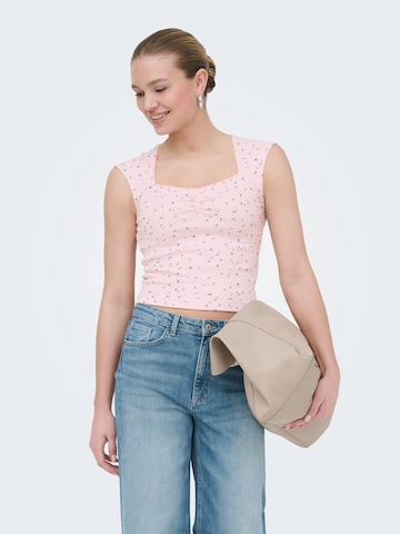 Top 'ONLFENJA' di ONLY in lilla: frontale