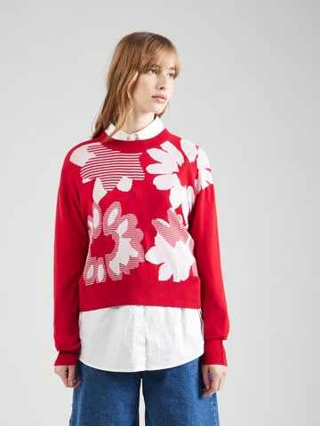 Pullover di ESPRIT in rosso: frontale