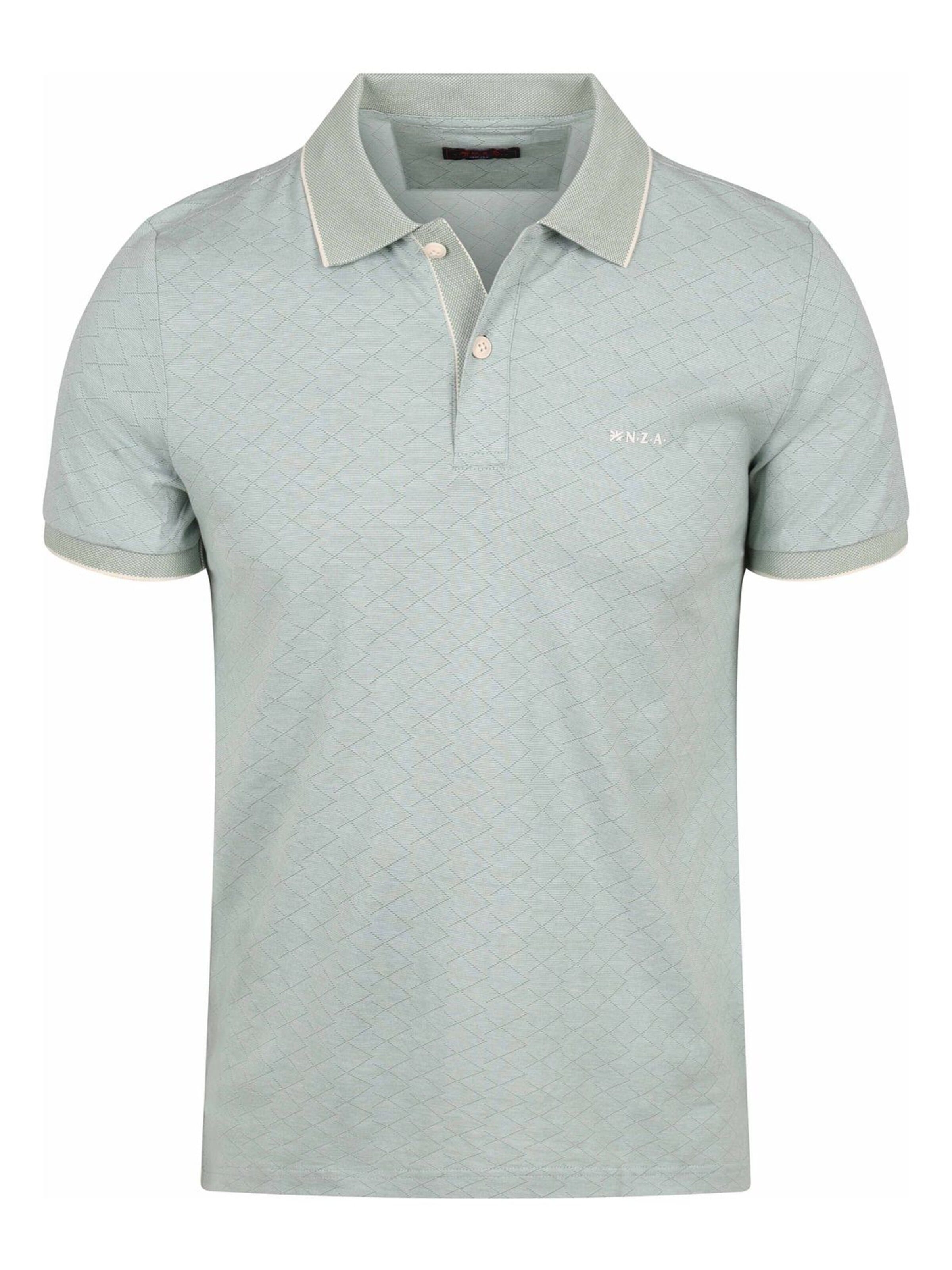 T-Shirt NZA New Zealand Auckland en vert : devant