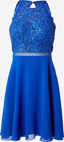 Robe de cocktail VM Vera Mont en bleu : devant