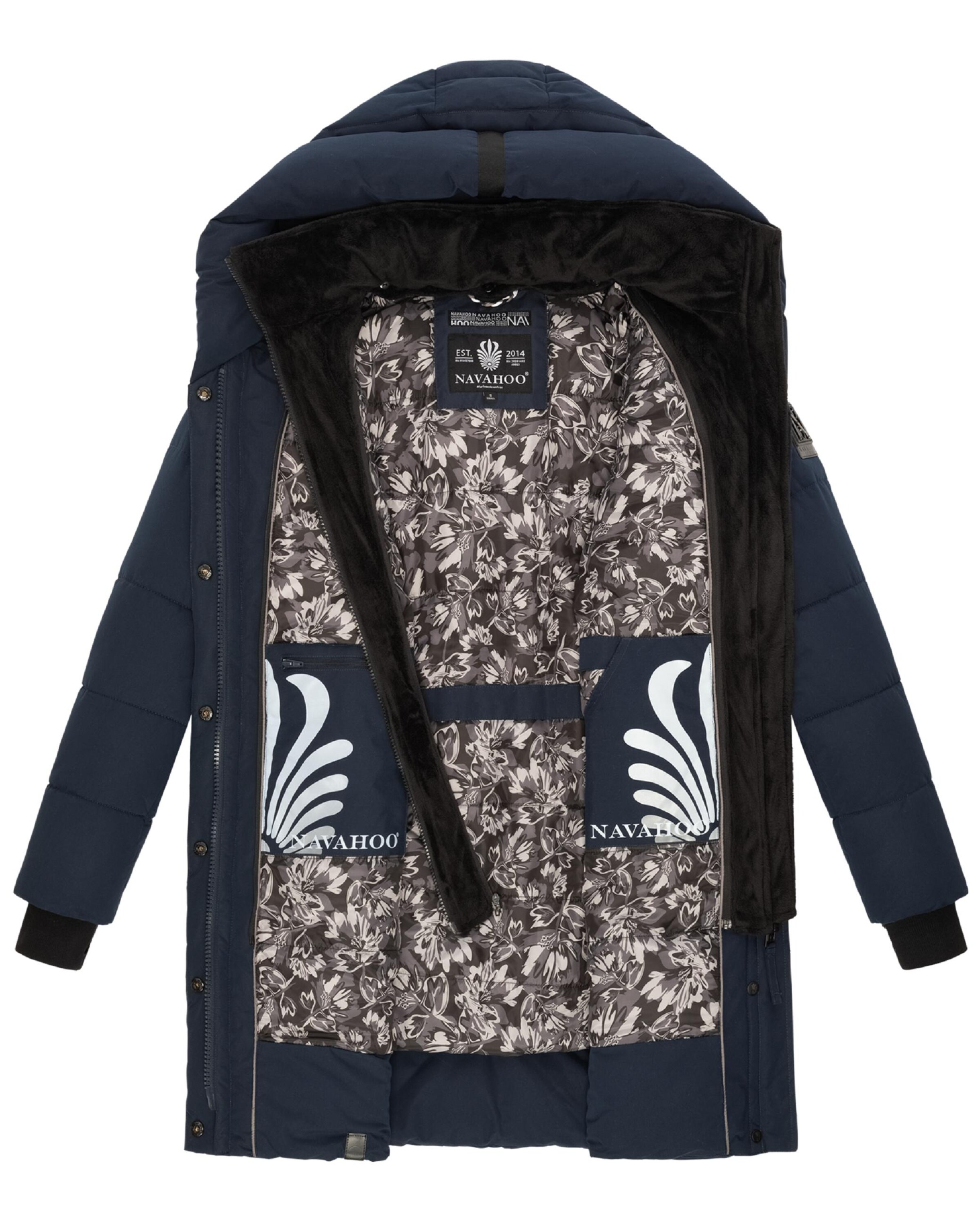 Manteau d’hiver 'Knutschilein' NAVAHOO en bleu