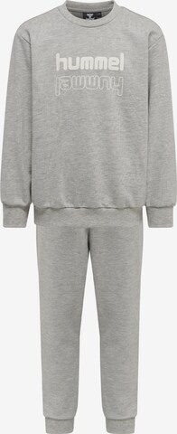 Hummel Tracksuit in Grey: front