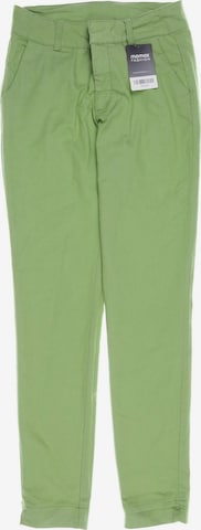 Kaffe Pants in XS in Green: front