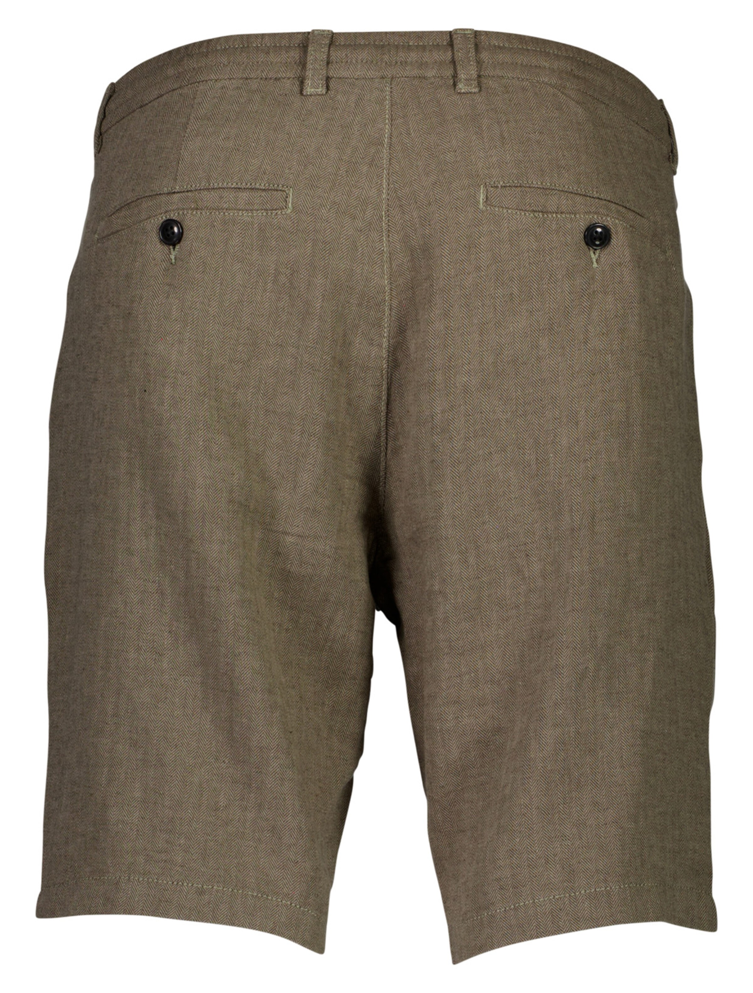 Lindbergh Regular Pleat-Front Pants in Green